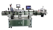 立式圓瓶搓滾全自動貼標(biāo)機